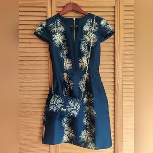 Ted Baker StardustTzalla Dress with matching Clutch